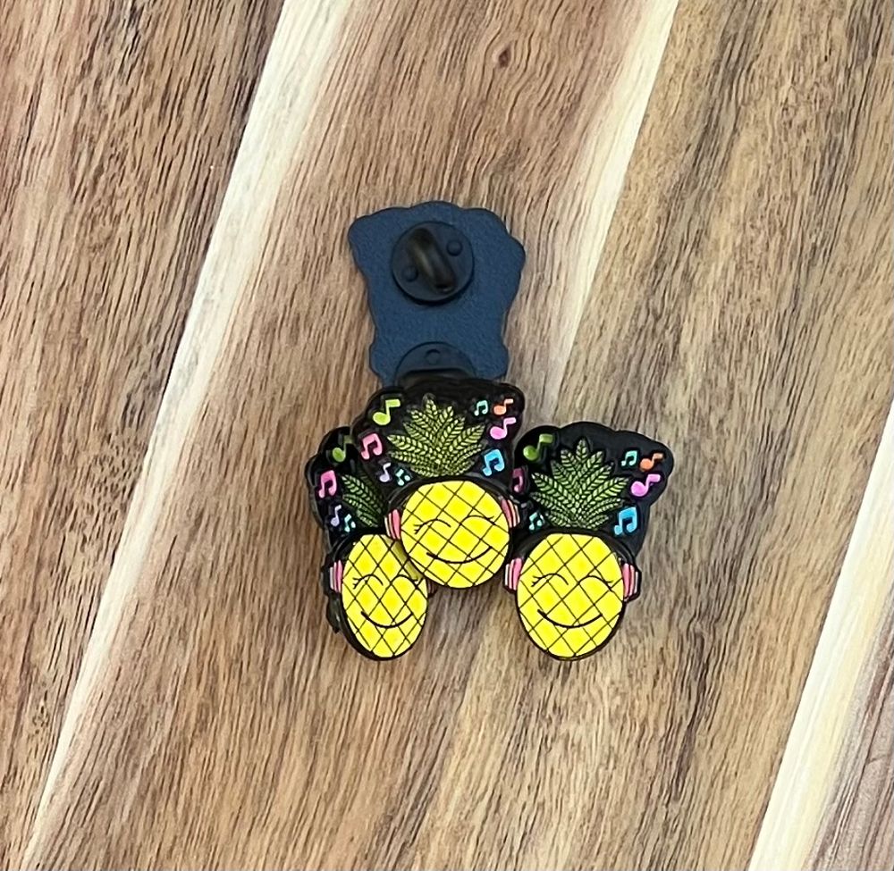 DJ Pineapple Pin